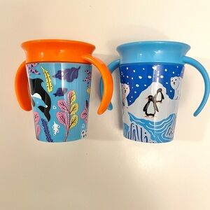 Munchkin Miracle 360 Sippy Cups Polar Bear/Orca